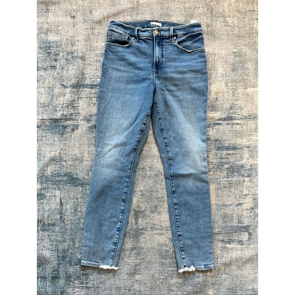 Good American Skinny Jeans in Light Blue Wash
